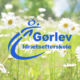 Billedet viser en baggrund med hvide margueritter. I forgrunden ses Gørlev Idrætsefterskoles logo.